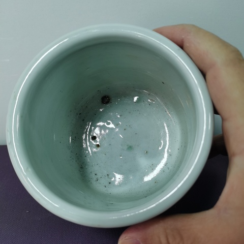 古玩陶瓷清中期青花淡描花卉紋香爐拍賣,當前價格1660元