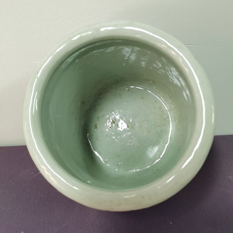 古玩陶瓷清晚期青花趕珠龍紋香爐拍賣，當前價格2900元