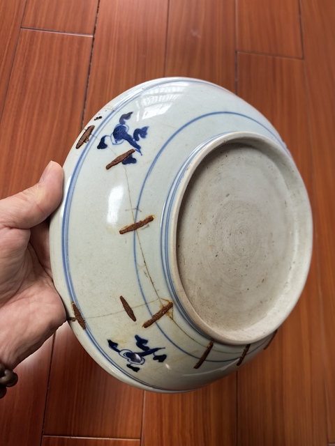 古玩陶瓷摩羯龍紋青花盤拍賣,當(dāng)前價格1500元