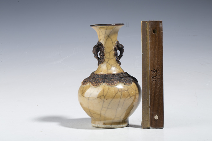 古董品 醬釉 琴香炉 中国古玩 時代物 古董品 醬釉 琴香炉 中国古玩 時代物 域鉴古玩】清中期霁蓝