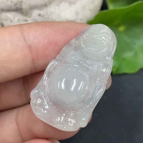 古玩玉器112天然翡翠佛公掛件拍賣,當(dāng)前價(jià)格198元