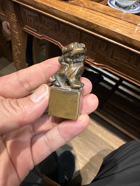 古玩銅器銅印鈕拍賣,當(dāng)前價(jià)格1888元