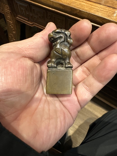 古玩銅器銅印鈕拍賣,當(dāng)前價(jià)格1888元