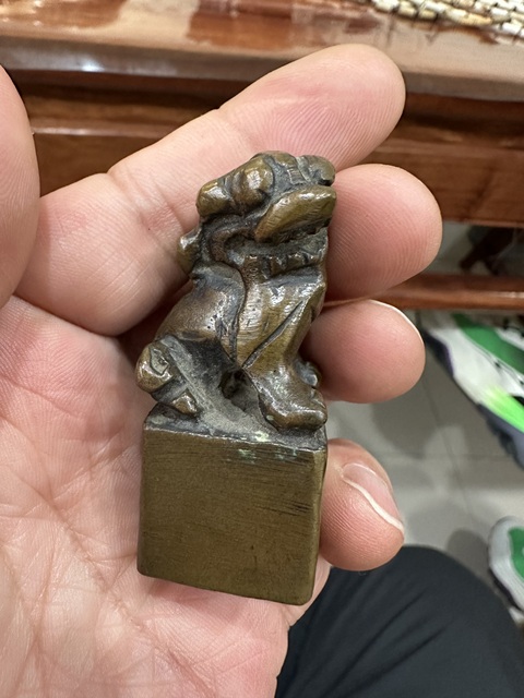 古玩銅器銅印鈕拍賣,當(dāng)前價(jià)格1888元