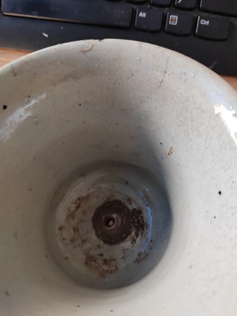 古玩陶瓷清代青花小花盆拍賣，當前價格800元