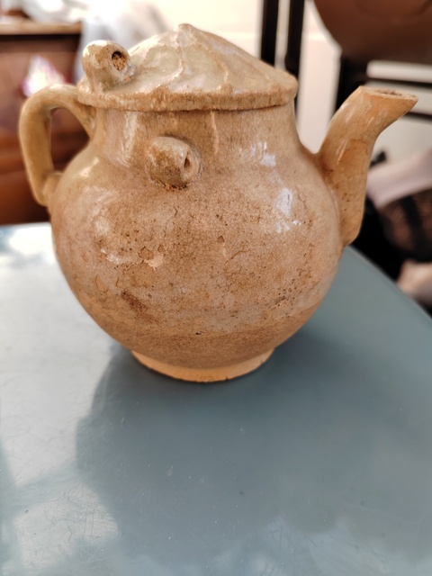 古玩陶瓷南宋青白釉花卉紋執壺拍賣,當前價格1998元