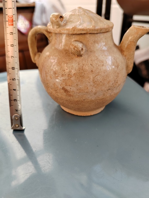 古玩陶瓷南宋青白釉花卉紋執壺拍賣,當前價格1998元