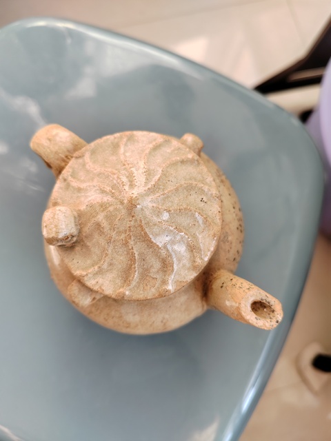 古玩陶瓷南宋青白釉花卉紋執壺拍賣,當前價格1998元