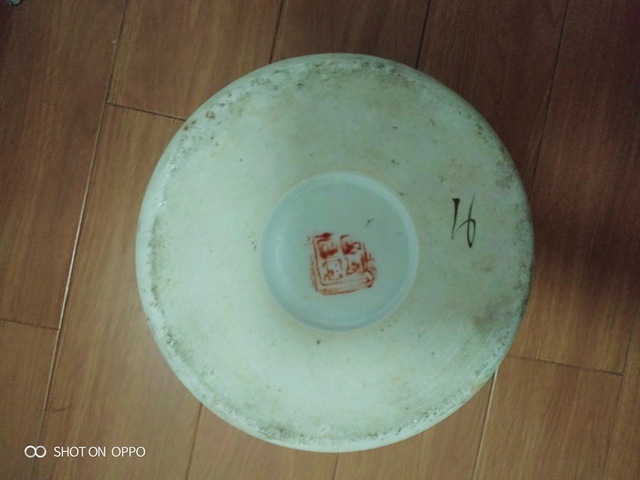 古玩陶瓷粉彩山水人物紋帽筒拍賣,當前價格1268元