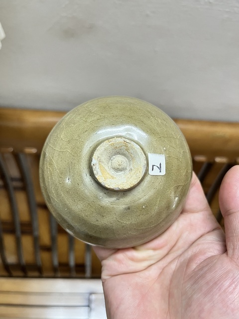 古玩陶瓷元代·青釉盞拍賣,當前價格8000元