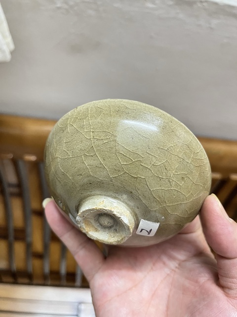 古玩陶瓷元代·青釉盞拍賣,當前價格8000元
