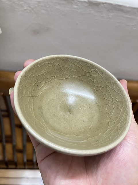 古玩陶瓷元代·青釉盞拍賣,當前價格8000元