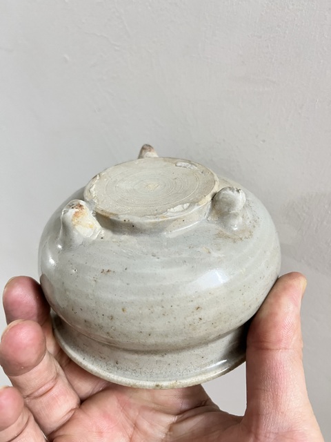古玩陶瓷明代~三足香爐拍賣，當前價格988元
