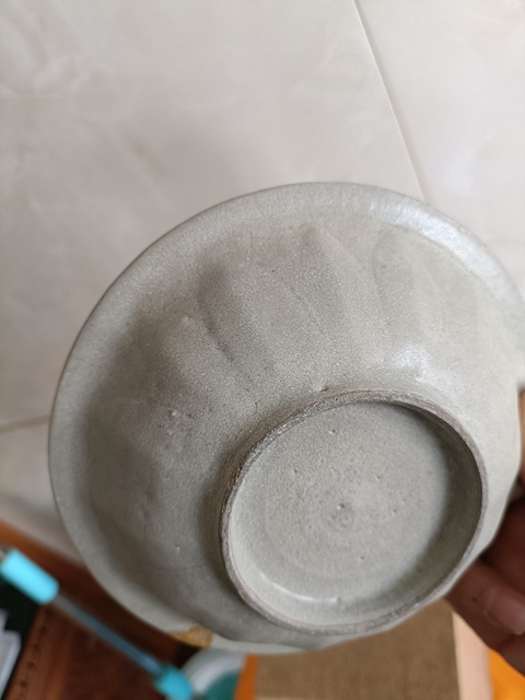 古玩陶瓷南宋龍泉窯青釉蓮瓣洗拍賣，當前價格2980元
