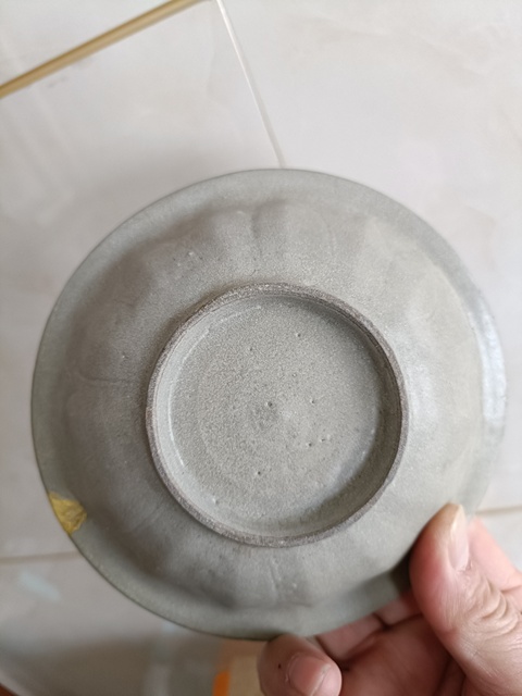 古玩陶瓷南宋龍泉窯青釉蓮瓣洗拍賣，當前價格2980元