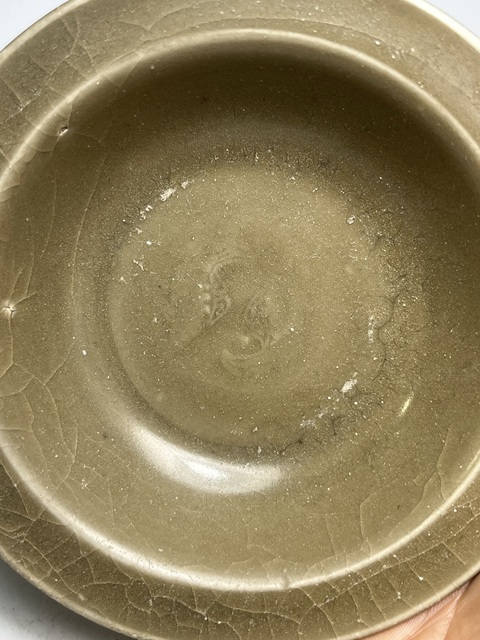 古玩陶瓷(收藏精品)龍泉青瓷雙魚洗拍賣,當前價格2888元