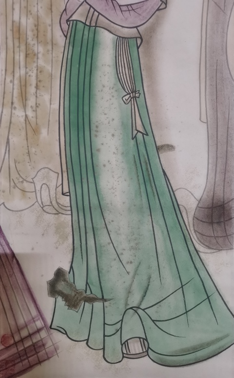 古玩字畫創匯作品佚名唐人侍女畫拍賣,當前價格699元