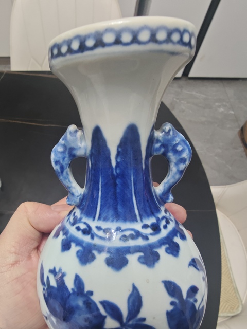 古玩陶瓷清雍正 青花琵琶尊拍賣，當前價格18000元