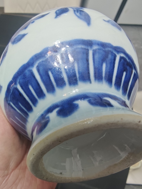 古玩陶瓷清雍正 青花琵琶尊拍賣，當前價格18000元