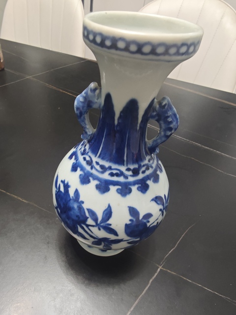古玩陶瓷清雍正 青花琵琶尊拍賣，當前價格18000元