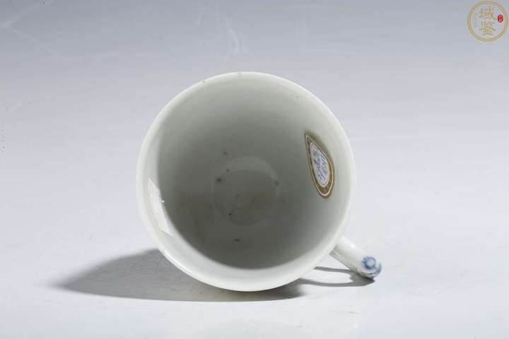 古玩陶瓷【佳士得精品放漏
】清早·南京號(hào)青花加彩竹石花卉紋杯碟一套拍賣，當(dāng)前價(jià)格5980元