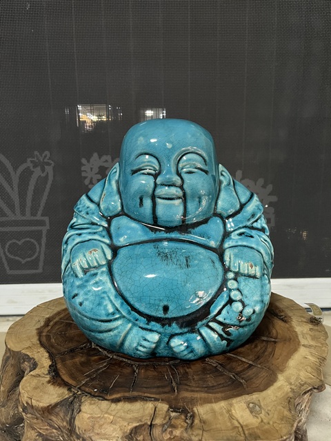 古玩陶瓷彌勒佛塑像拍賣(mài),當(dāng)前價(jià)格4288元