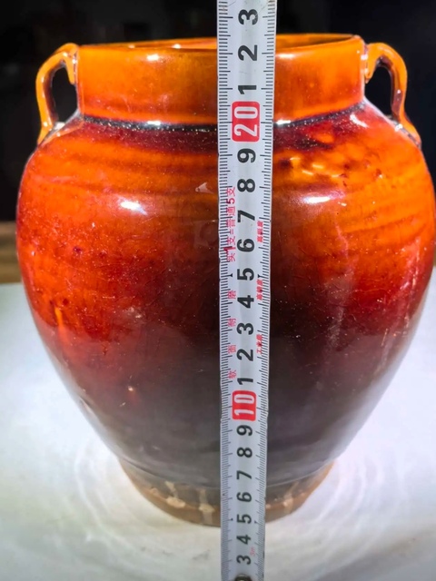 古玩陶瓷精美明代雙系大罐拍賣,當前價格200元