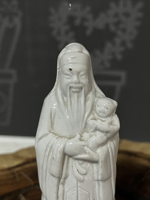 古玩陶瓷白釉福祿壽三星人物塑像拍賣,當(dāng)前價(jià)格499元