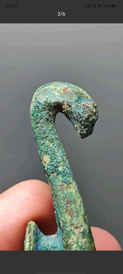 古玩銅器帶鉤拍賣,當前價格980元