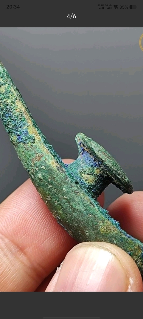 古玩銅器帶鉤拍賣,當前價格980元