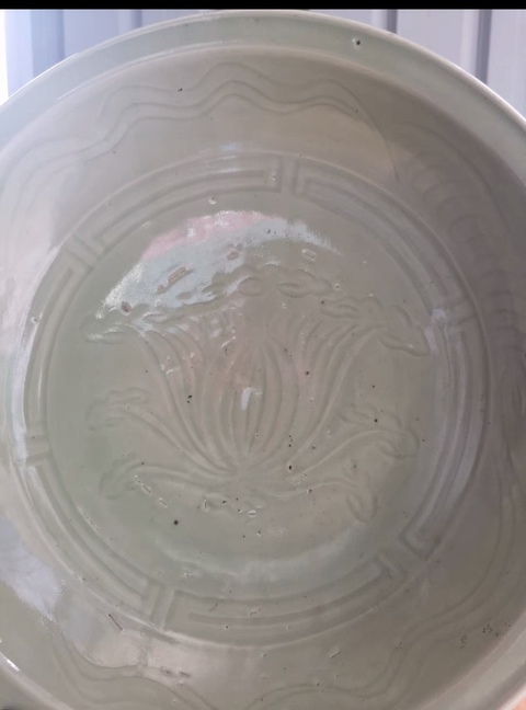 古玩陶瓷青釉盤拍賣，當前價格12000元