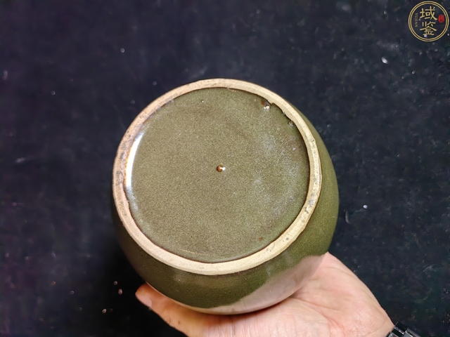 古玩陶瓷晚清一把抓茶葉末釉茶葉罐拍賣，當前價格750元