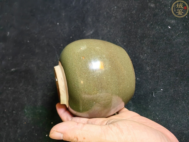 古玩陶瓷晚清一把抓茶葉末釉茶葉罐拍賣，當前價格750元