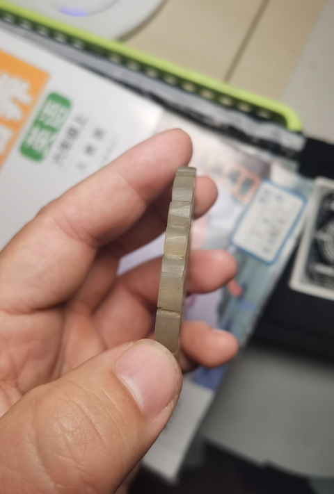 古玩玉器清 玉雕轉心佩。拍賣，當前價格1500元