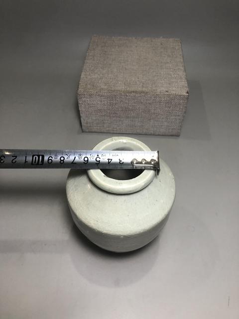 古玩陶瓷元明,龍泉窯青釉瓶拍賣,當前價格1200元