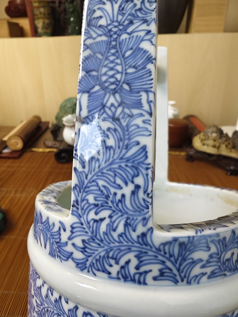 古玩陶瓷清中 青花提桶拍賣,當(dāng)前價格8800元