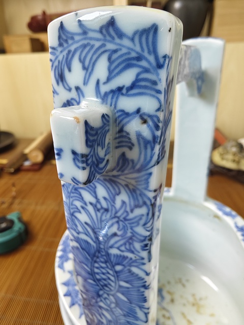 古玩陶瓷清中 青花提桶拍賣,當(dāng)前價格8800元
