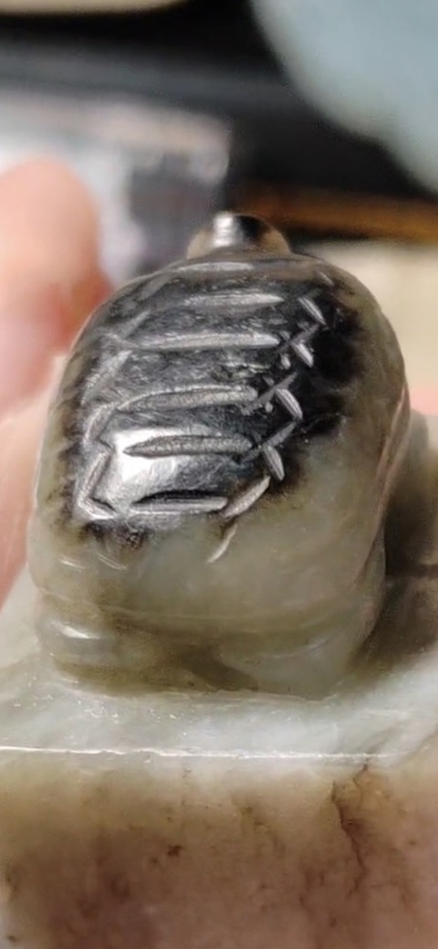 古玩玉器和田玉龜鈕印拍賣，當(dāng)前價(jià)格15000元