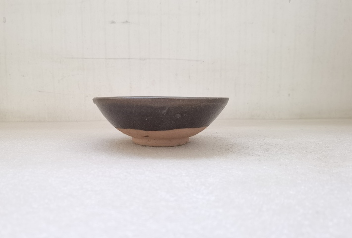 古玩陶瓷磁州窯茶葉末釉茶碗拍賣,當前價格398元