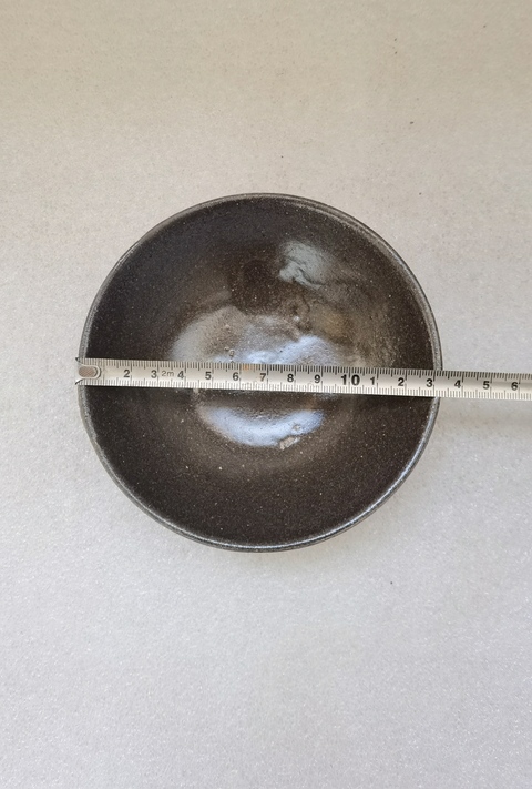 古玩陶瓷磁州窯茶葉末釉茶碗拍賣,當前價格398元