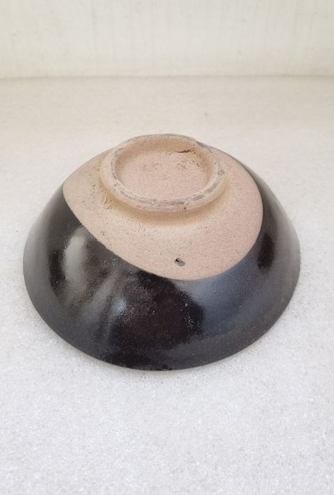 古玩陶瓷磁州窯褐釉茶碗拍賣(mài)，當(dāng)前價(jià)格188元
