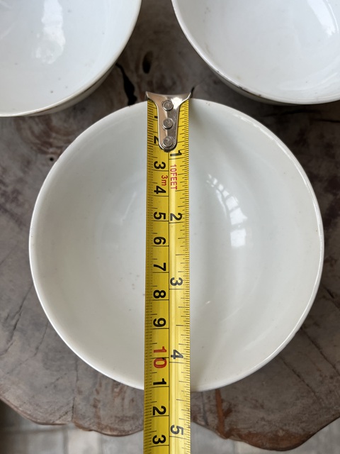 古玩陶瓷礬紅彩幾何紋茶圓拍賣，當前價格200元