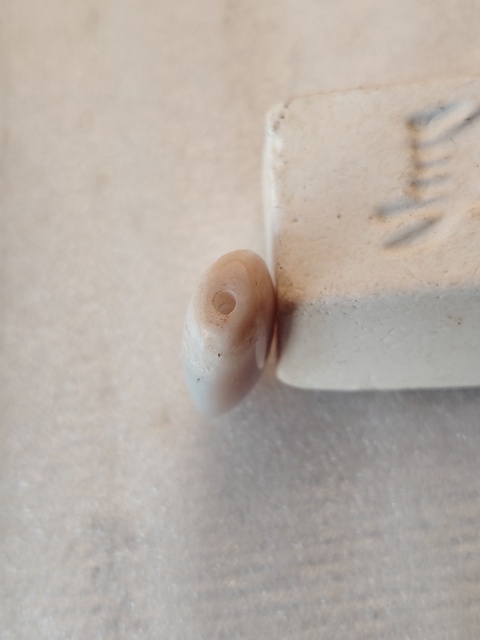 古玩玉器天然瑪瑙龜背勒子一顆拍賣，當前價格66元