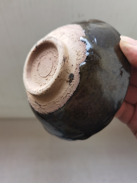古玩陶瓷茶葉末釉茶碗拍賣,當(dāng)前價(jià)格450元
