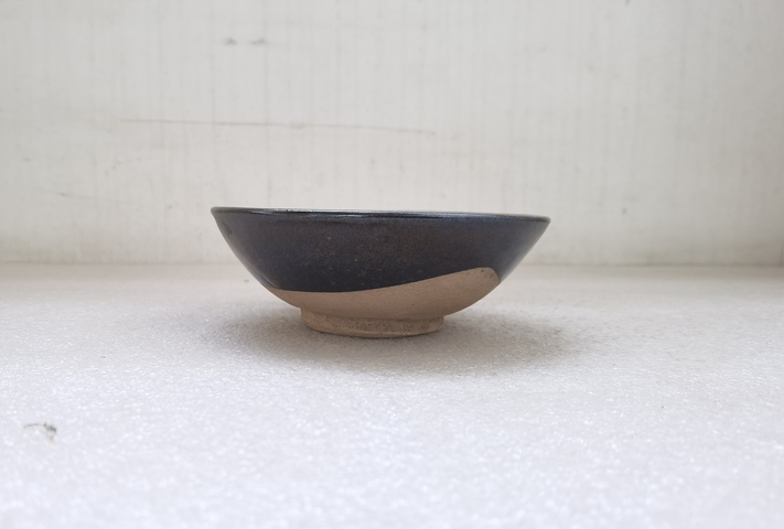 古玩陶瓷磁州窯茶葉末釉茶碗拍賣，當前價格450元