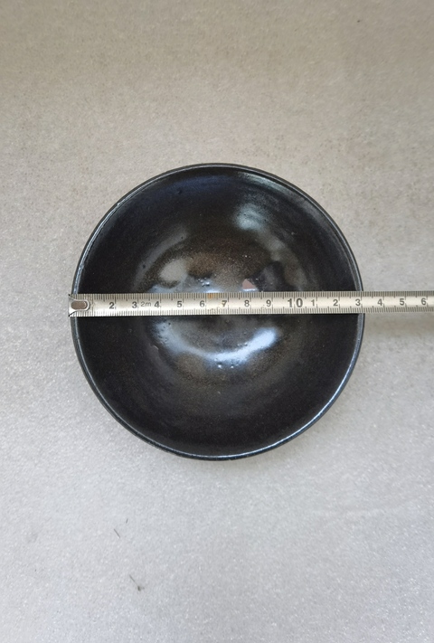 古玩陶瓷磁州窯褐釉茶碗拍賣,當前價格398元