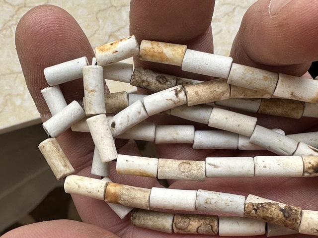 古玩玉器馬家窯地方玉珠串拍賣，當前價格1888元