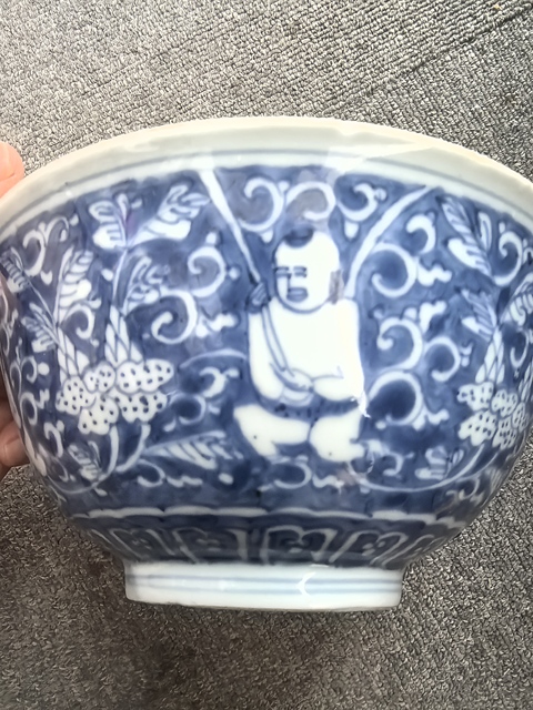 古玩陶瓷康熙青花碗標本拍賣,當前價格3000元
