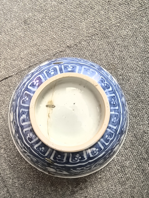 古玩陶瓷康熙青花碗標本拍賣,當前價格3000元