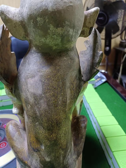 古玩陶瓷唐·三彩鎮魔獸拍賣,當前價格35000元